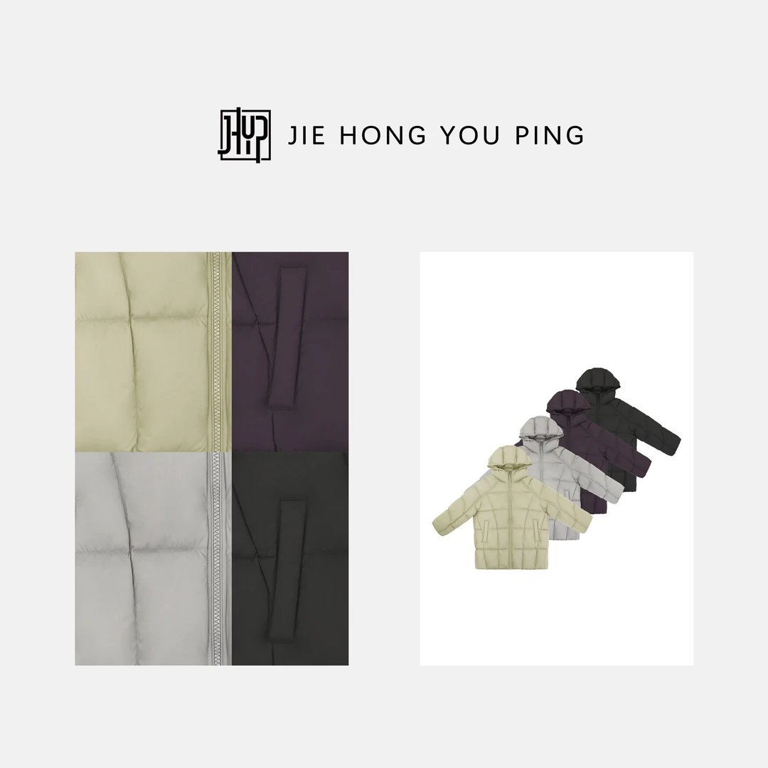 欧货高端泡芙羽绒服女2024冬季新款白鸭绒宽松加厚中长6255