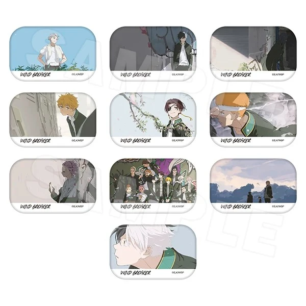 【日谷】WIND BREAKER防风铃CloverWorks原画徽章吧唧 （拆封不退换）