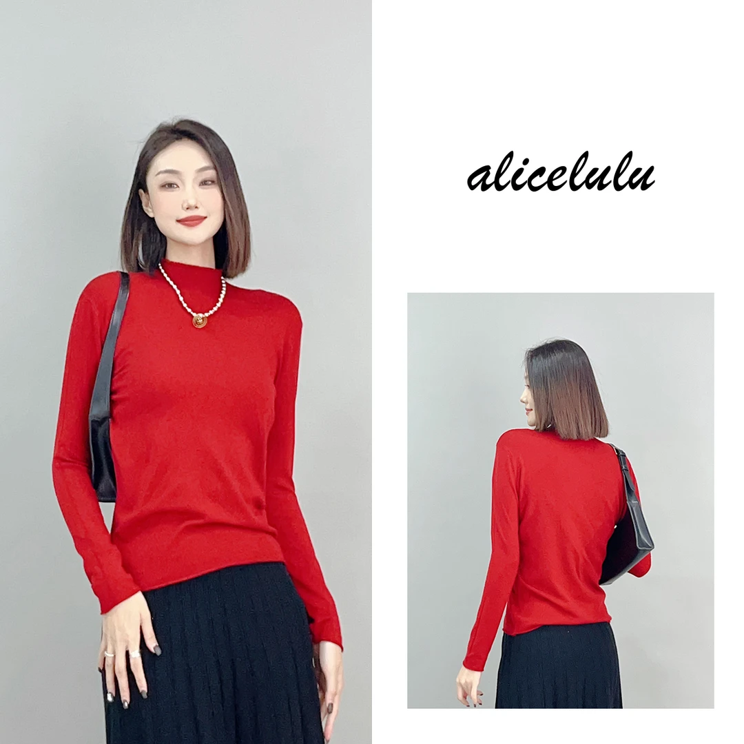 3 ALICE “呼吸感”毛衣 浪漫花边 弹力显瘦 S2141269U