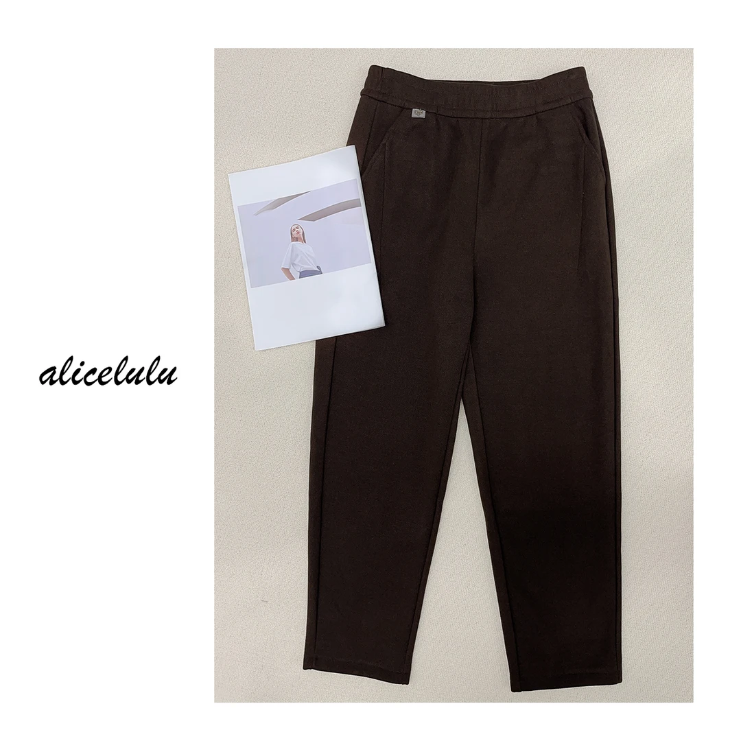 6 ALICE “氧气感”休闲裤 遮胯显瘦 慵懒百搭 S621780T