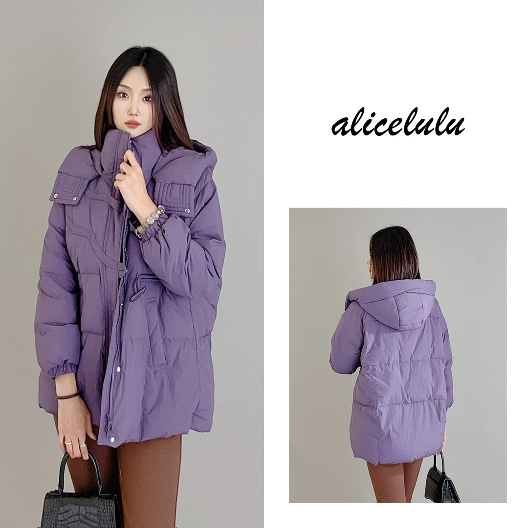 2 ALICE “暖意迷宫”羽绒服 锁温御寒 时髦绗线 S2140288Ur