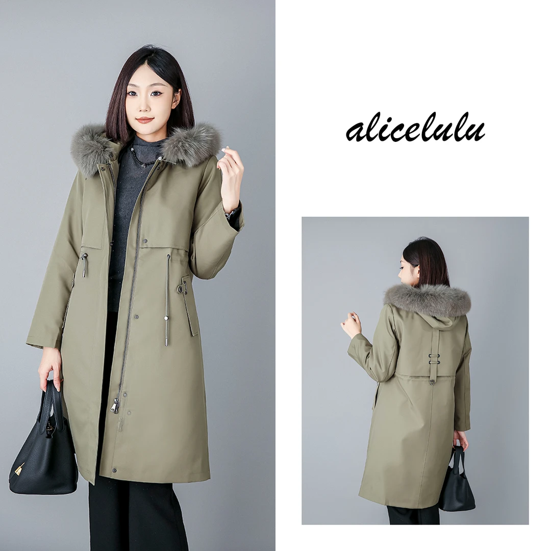 2 ALICE “帅气拉满”派克服 华贵毛领 挺括保暖 S2139672Tr