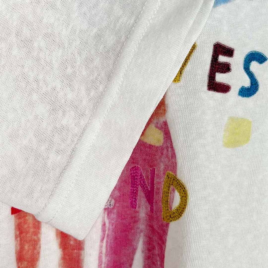 清--|轻薄舒爽的松弛感|时尚休闲白色长袖T恤204SS01