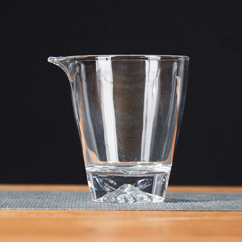 玻璃公道杯功夫茶具匀茶茶海简约创意家用办公室大容量分茶装茶杯