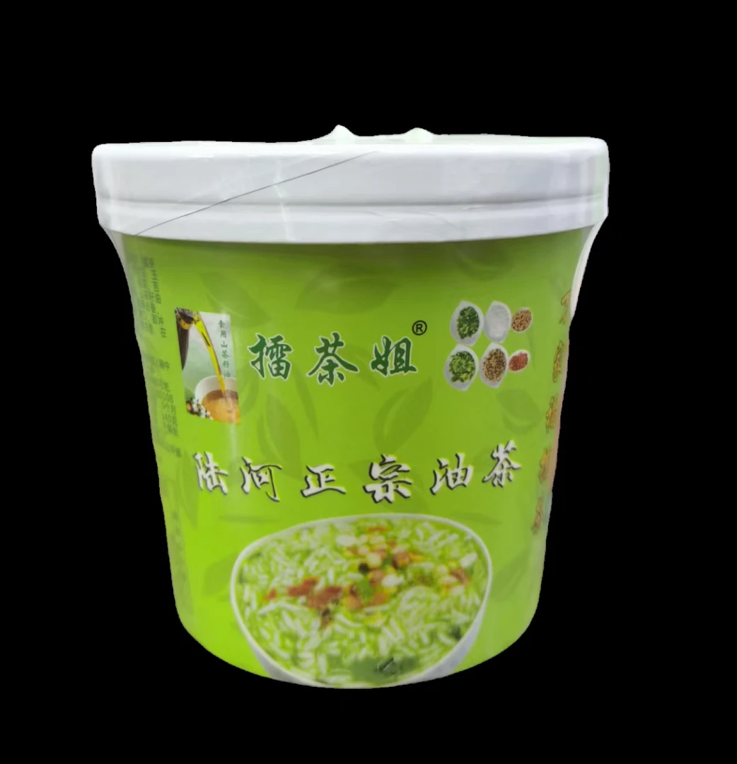 陆河正宗油茶擂茶姐桶装油茶客家擂茶油茶4桶裝汕尾油茶
