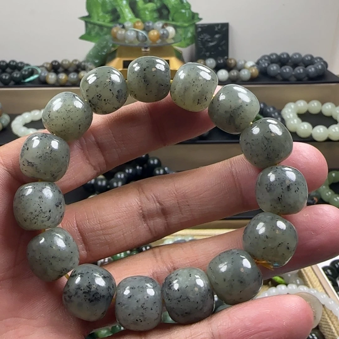 和田玉手串未镶嵌