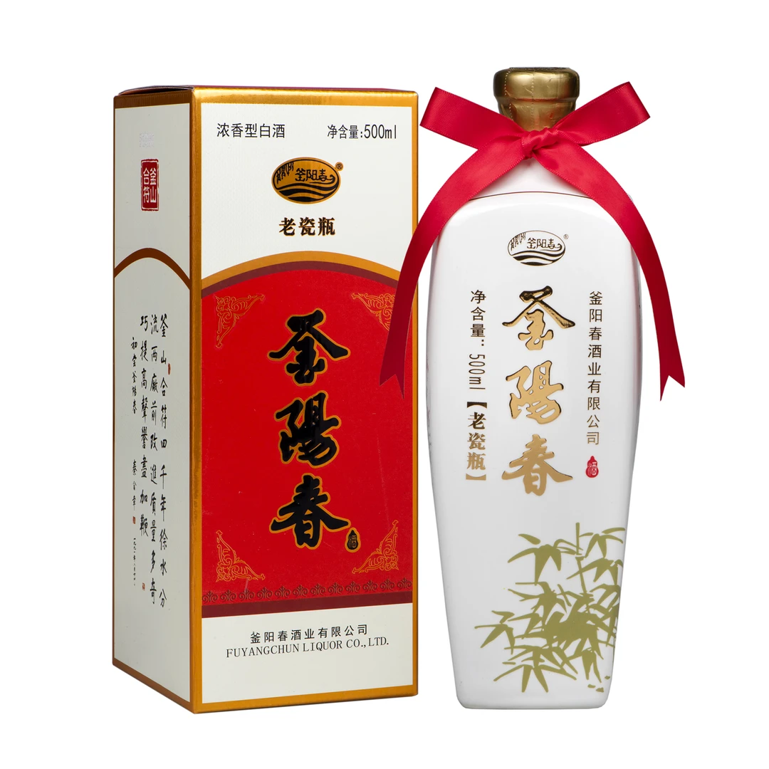 釜阳春酒老瓷瓶 浓香型白酒