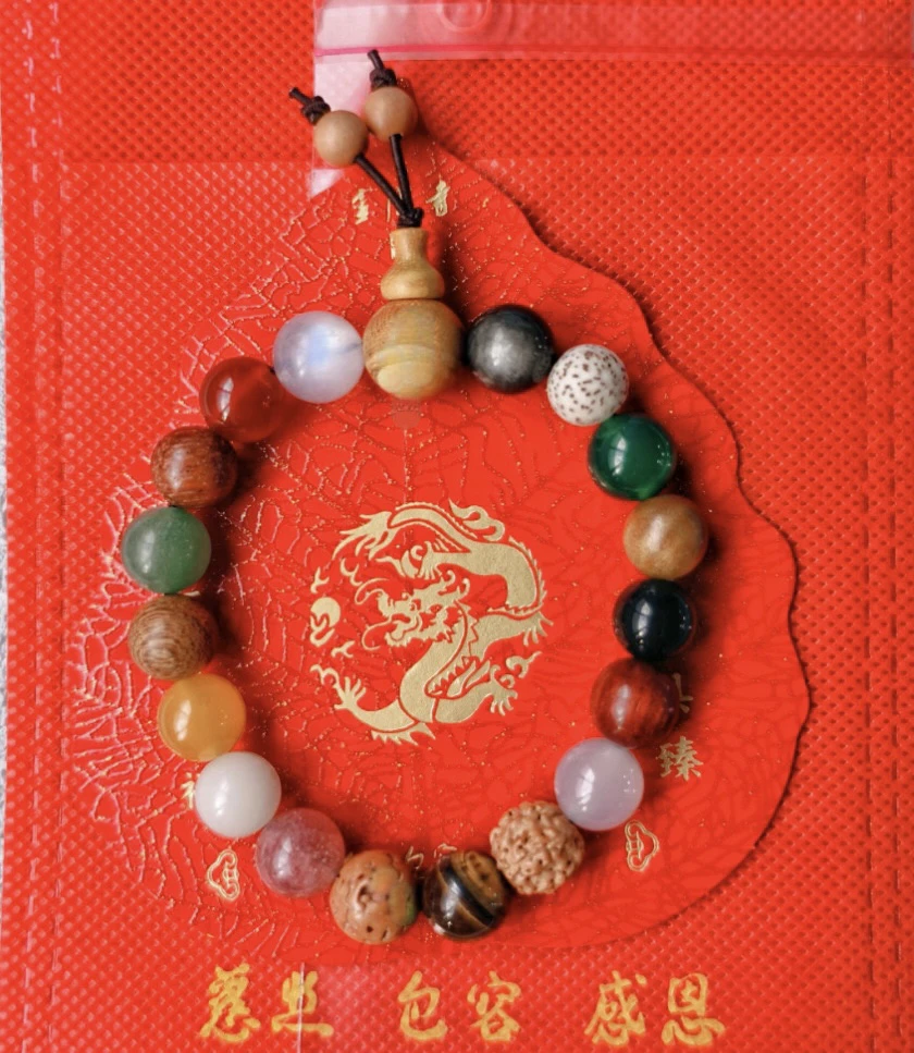 非金属木质手链 【杭州发货正品】四代十八籽 景区纪念手串