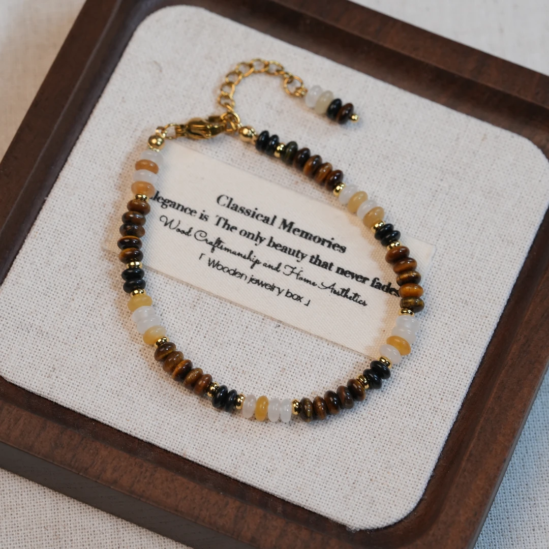 钛钢手链 [美拉德手链]手工气质轻奢时尚百搭复古小众简约可调节