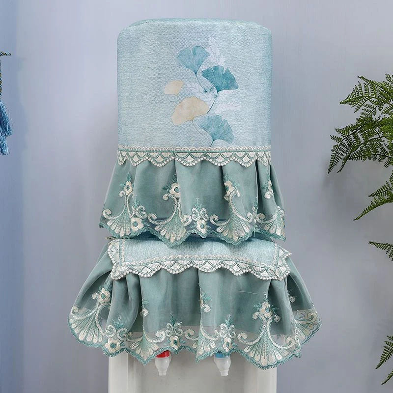 饮水机罩蕾丝布艺饮水器防尘罩客厅欧式饮水机套桶套通用盖布