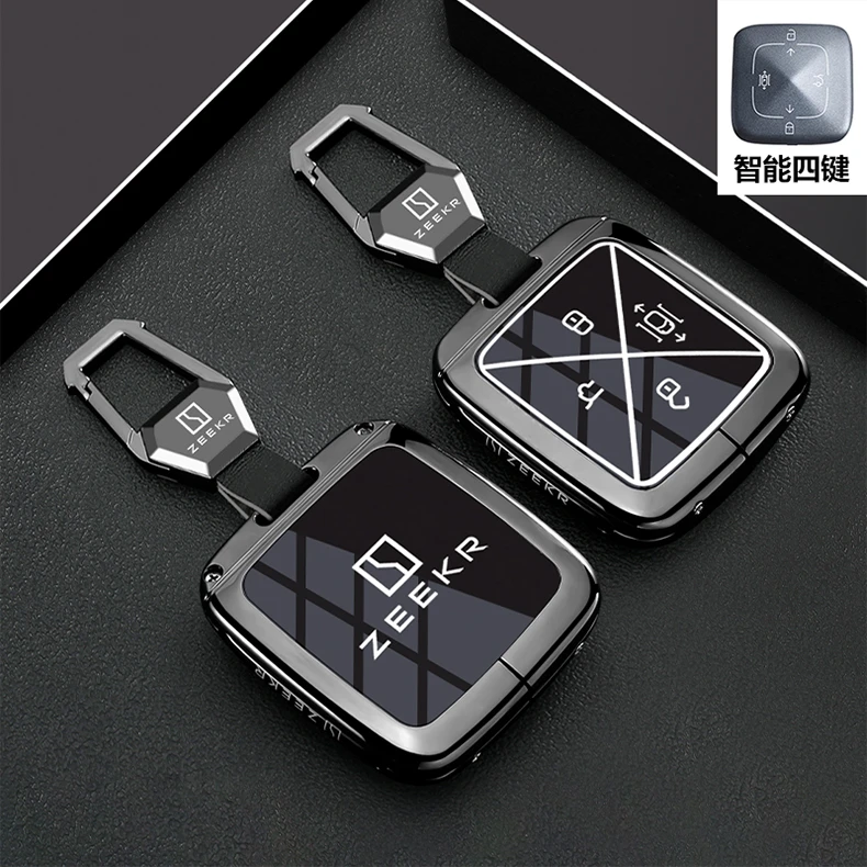 适用极氪001钥匙套24款zeekr007车极氪x高级卡片专用009壳智能扣
