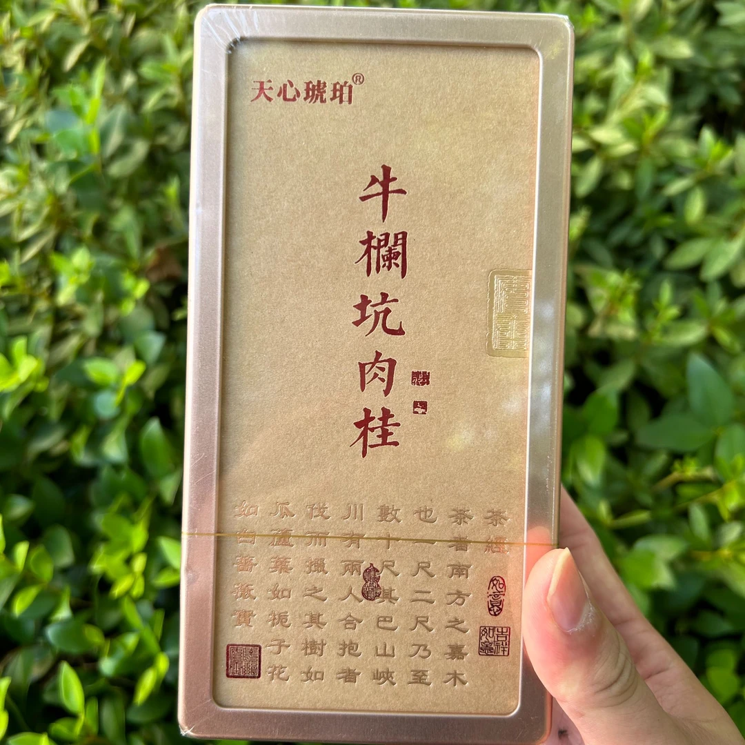 牛栏坑肉桂 五虎山 武夷岩茶 54克铁盒装 9克*6泡