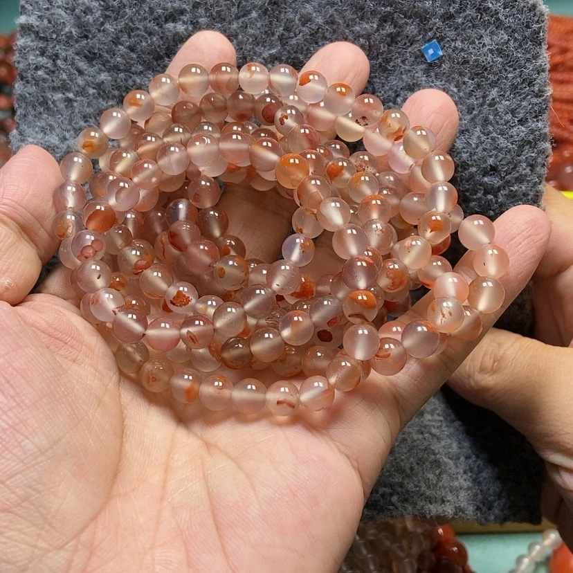 【闪购商品】南红玛瑙手串未镶嵌曼***?7mm+