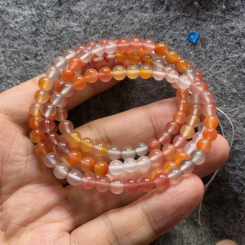 【闪购商品】南红玛瑙手串未镶嵌5mm+