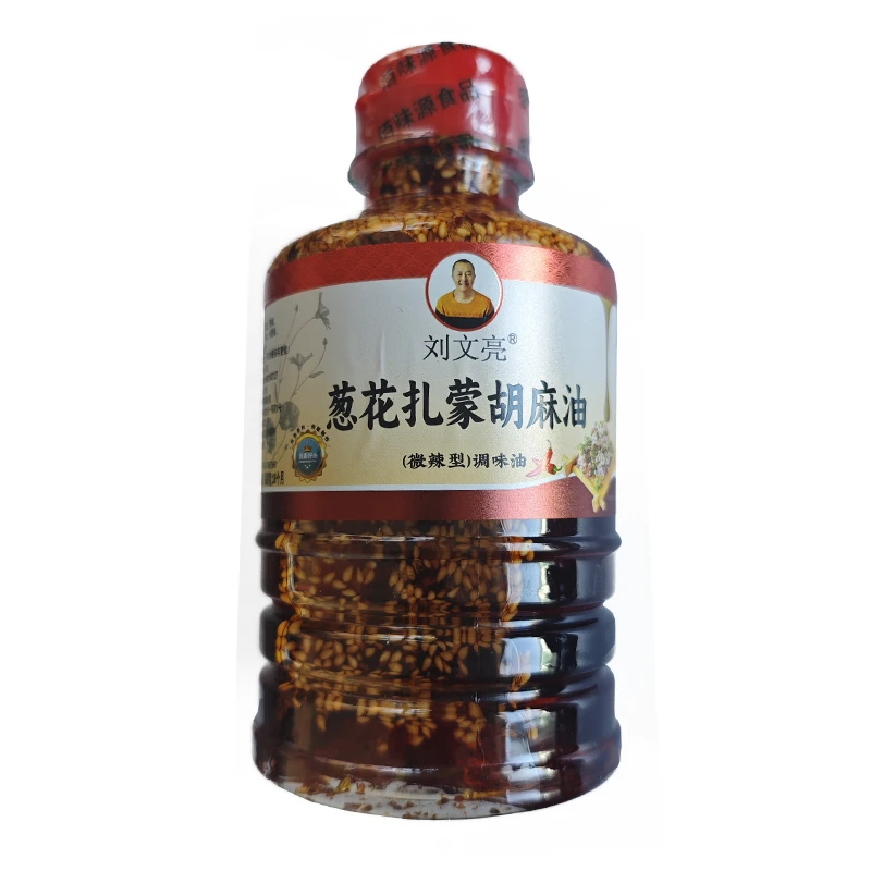 葱花扎蒙胡麻油500ml   增香 提味 拌凉菜 调味油
