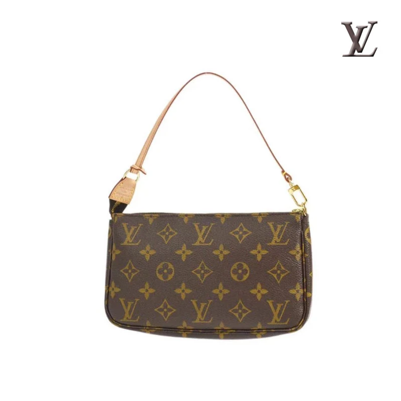 95新 LouisVuitton/路易威登 云初奢品/老花大麻将单肩/配皮换新