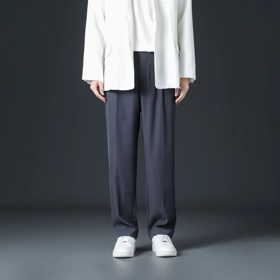 大吉潮牌休闲裤男士男款170春秋百搭夏季薄款宽松潮流垂感chic风