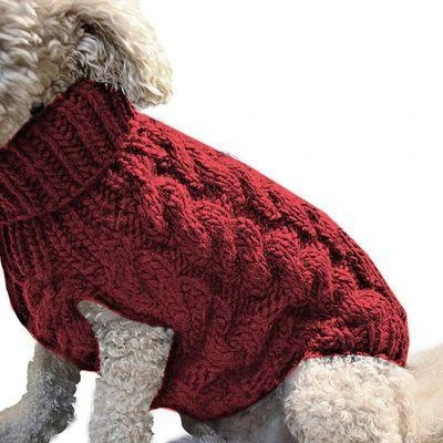 狗毛衣2023秋冬宠物服装宠物衣服跨境休闲保暖狗狗衣服dogsweater