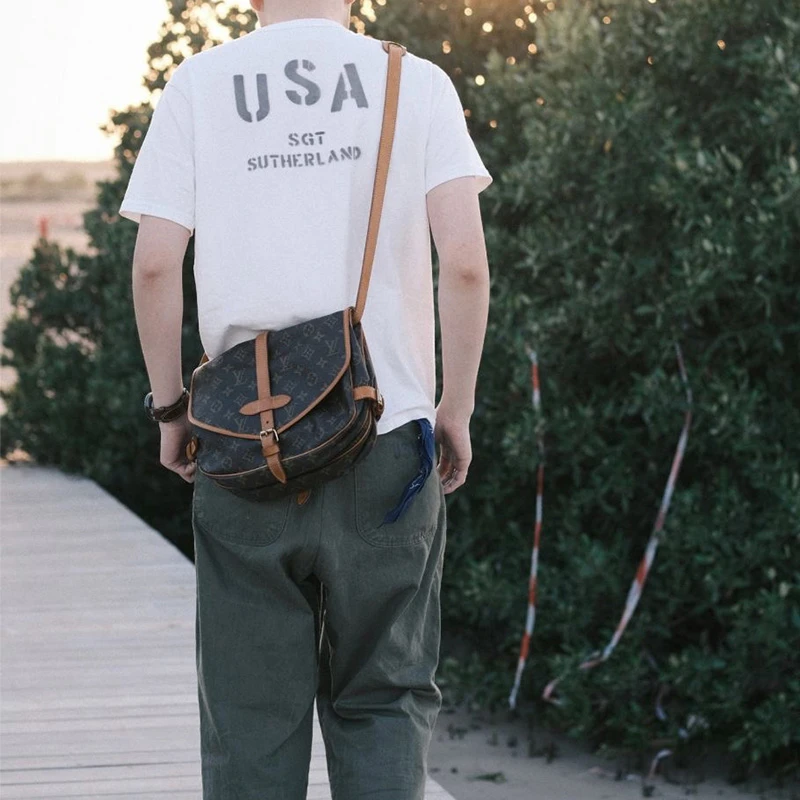 修复品lv 双子星小号经典斜挎更换植鞣革