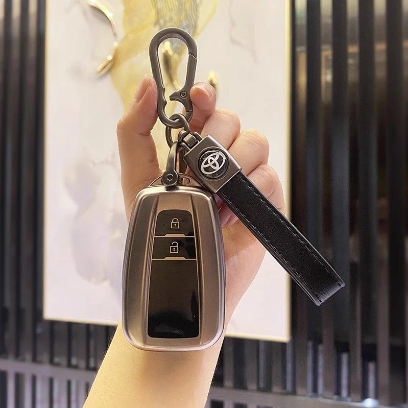 苏萌适用于丰田钥匙套凯美瑞卡罗拉荣放亚洲龙汉兰达雷凌威兰达扣