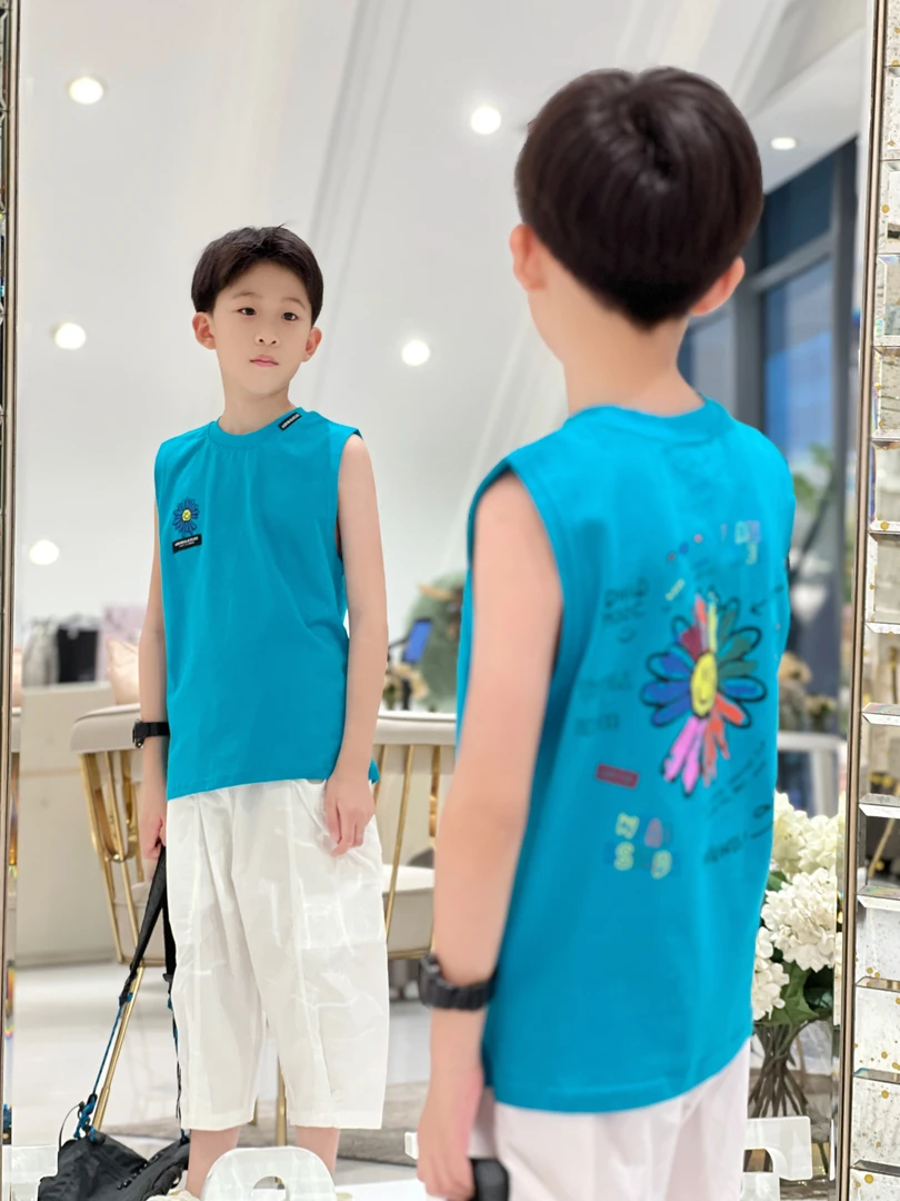 *亿洋潮牌童装“海底隧道”儿童限量款背心28790