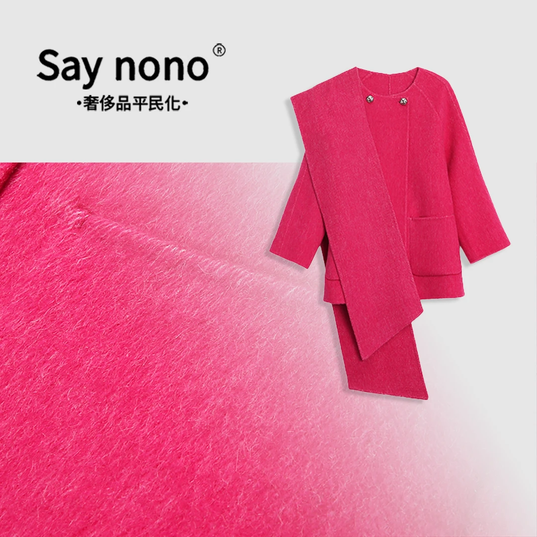 【懒猫nono】Say nono★外套知性优雅双排扣大衣女TY/236602