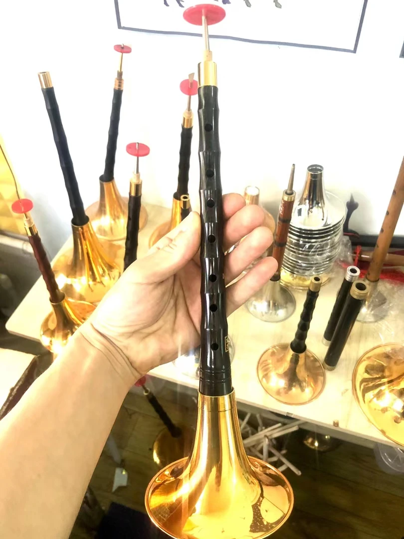 D调唢呐，6A级紫光檀木，包教学