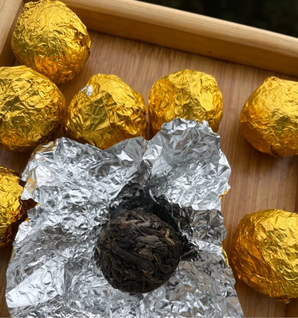 【龙塘村古树生普龙珠】2024年古树生普龙珠