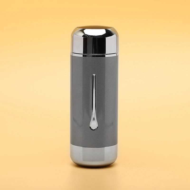 足银银制品 足银内胆上善若水饮水杯（银灰色）20652900686