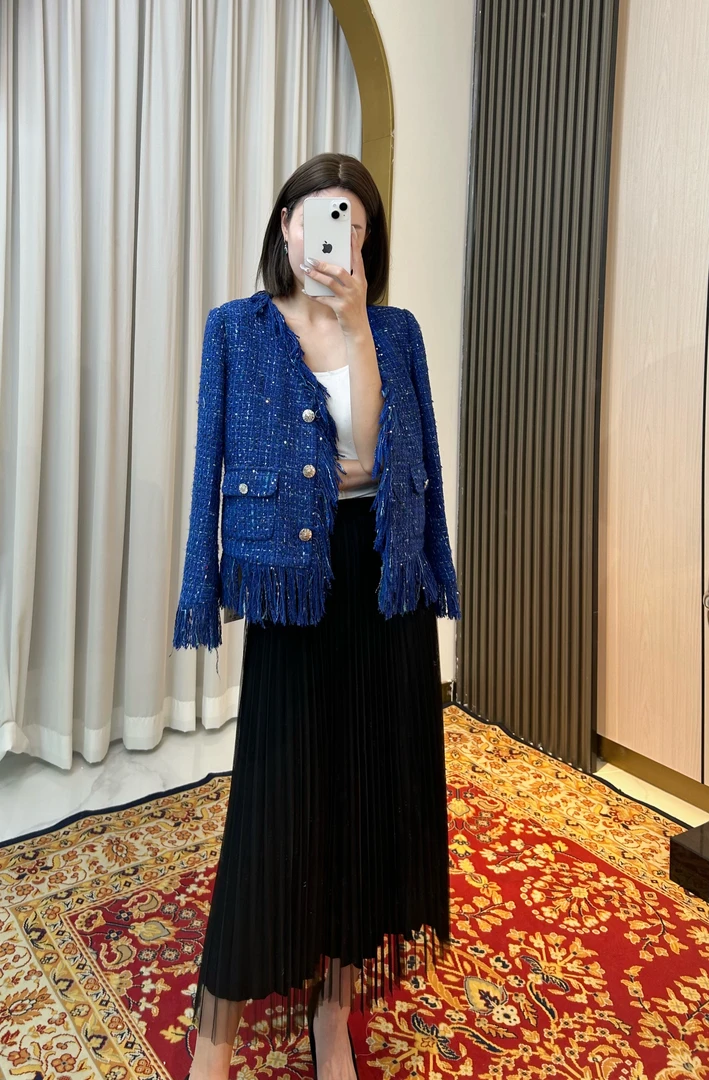 MSSY美舒尚衣，上衣小香风气质时尚短外套女装60046