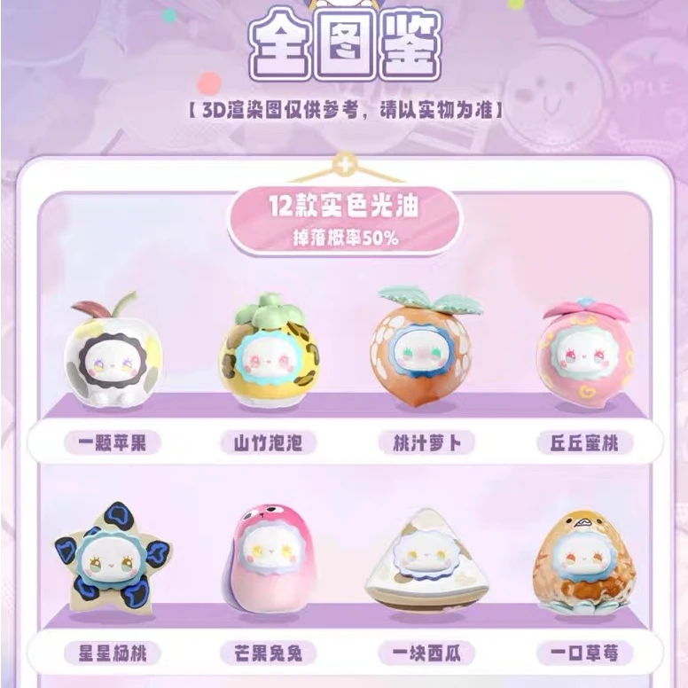 【拆盒】正版Emma糖心豆系列盲盒