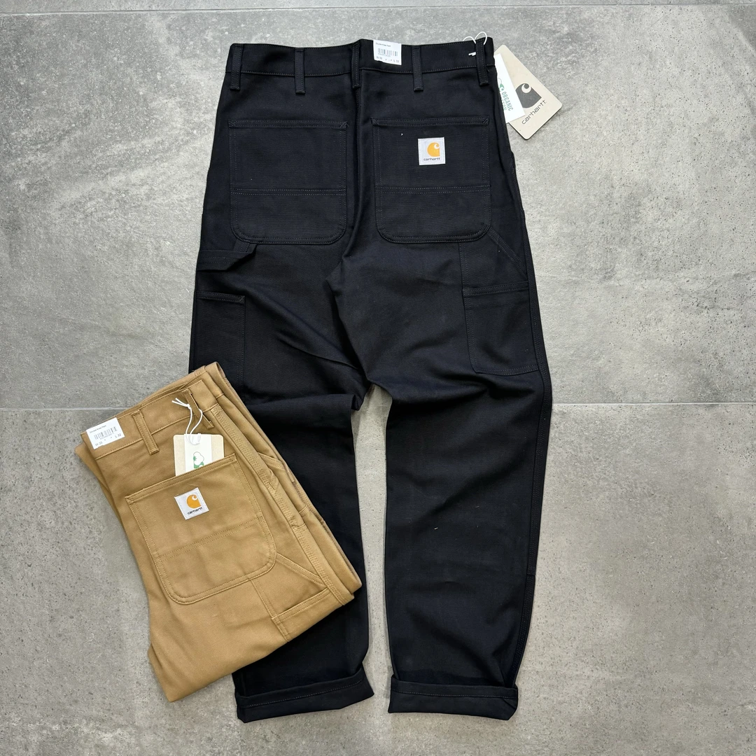 现货Carhartt WIP double knee pant卡哈特双膝重磅工装伐木长裤