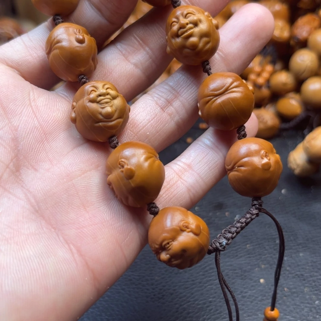 【闪购商品】橄榄核手串毁****了