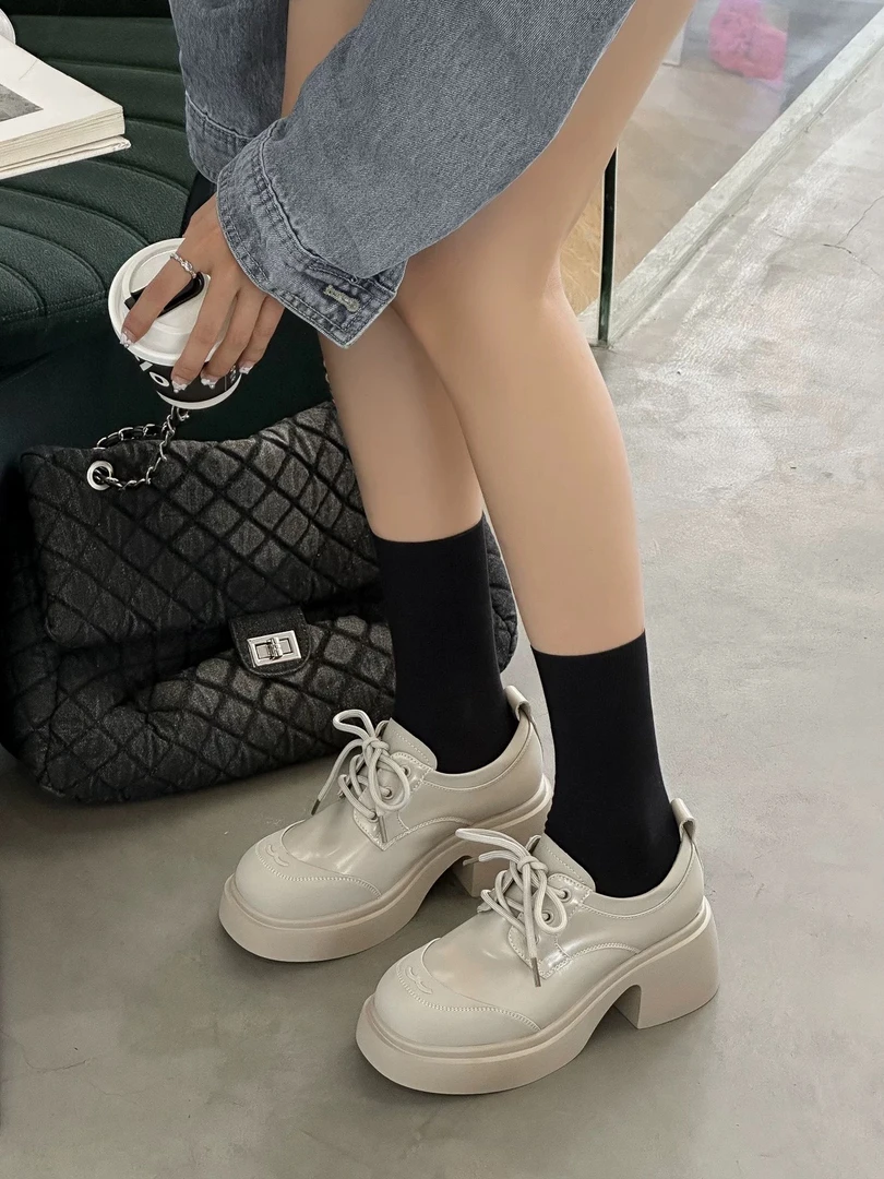 27701广版新款高品质牛皮超轻单鞋头层羊皮脚垫