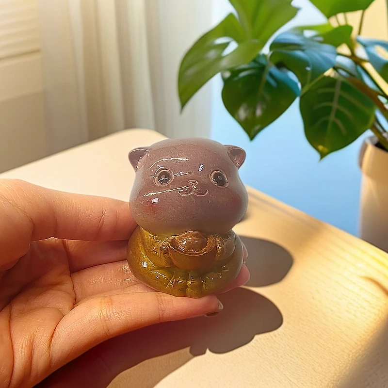 新粉福利.变色元宝萌猫小茶宠c