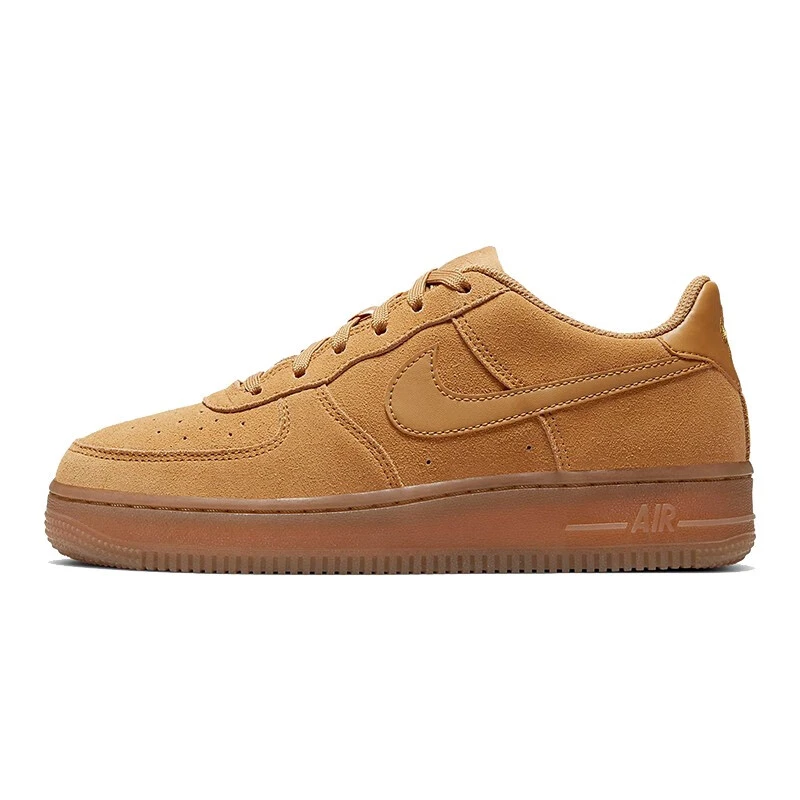Nike/耐克23年女子AIR FORCE 1小麦色潮流低帮百搭空间一号板鞋