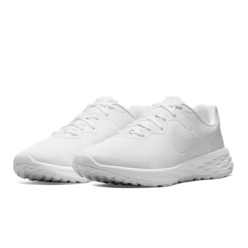 耐克(NIKE)跑步鞋男鞋网面透气简约透气休闲鞋子低帮白色运动鞋