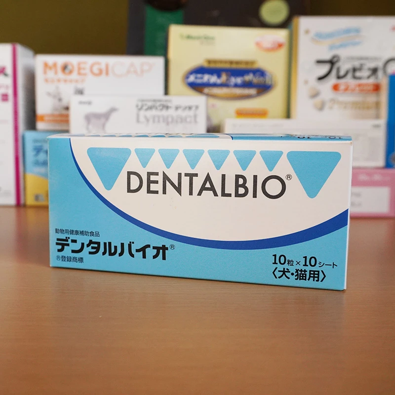 日本原产 宠物口腔益生菌片 高龄宠物口腔护理 100粒