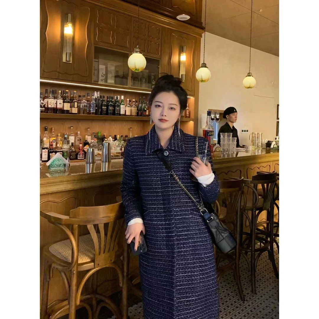 YJR叶老本儿 星洛 法式气质设计感显瘦时尚大衣YJR240