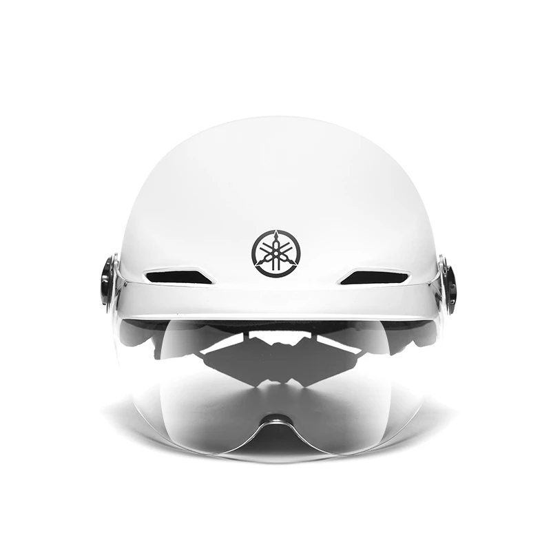 YAMAHA雅马哈电动车轻便头盔3C认证通风透气安全帽男女半盔秋