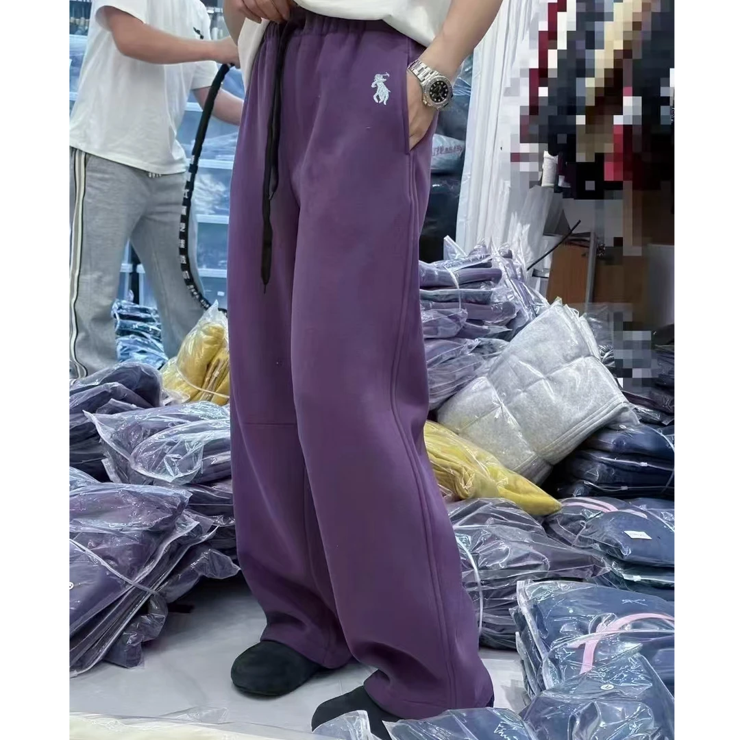 7533-（小马标）（凝夜紫）香蕉卫裤（内加绒）