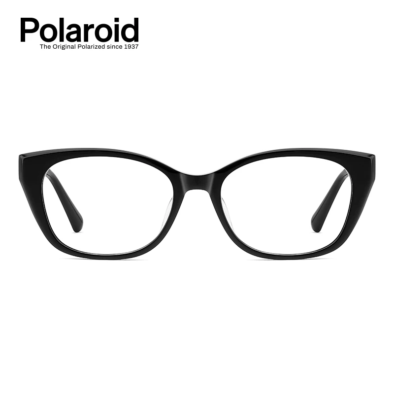 Polaroid/宝丽来 猫眼时尚近视小众高级黑框眼镜 0144【博主】