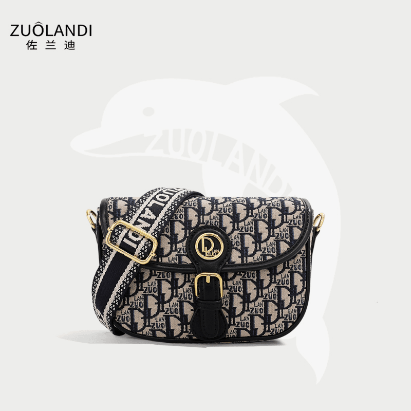 【粉丝专享】佐兰迪/ZUOLANDI新款设计马鞍包单肩小包ZLD3047