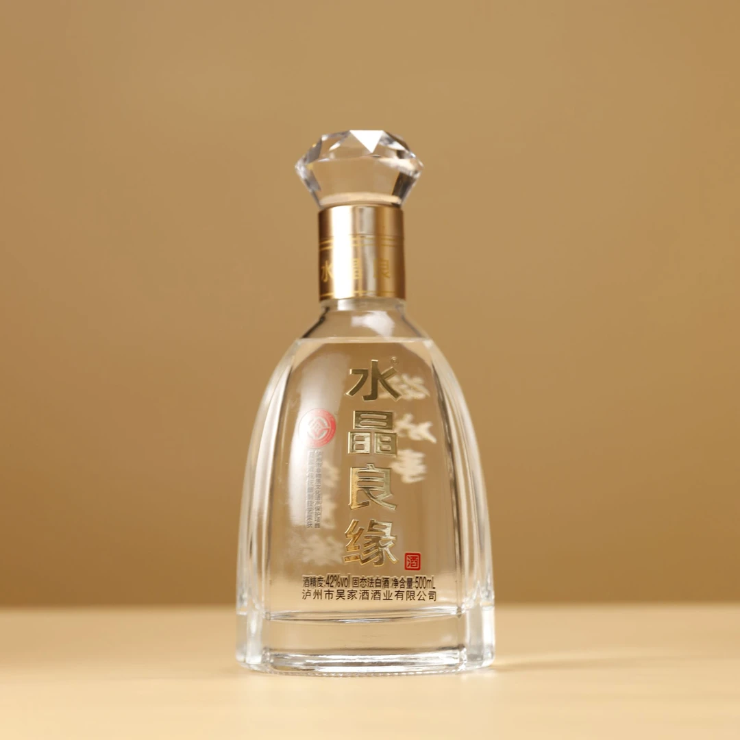水晶良缘酒浓香型固态法白酒欲成事·结良缘42度500