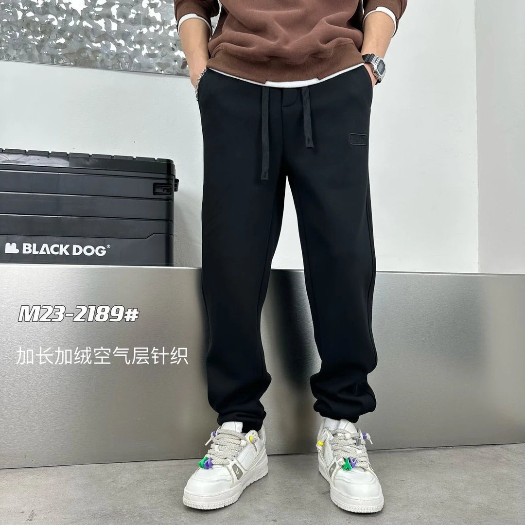 2189新款潮牌时尚加绒休闲裤