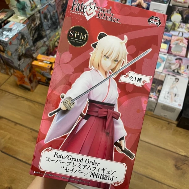 Fate冲田总司库丘林粘土人景品手办