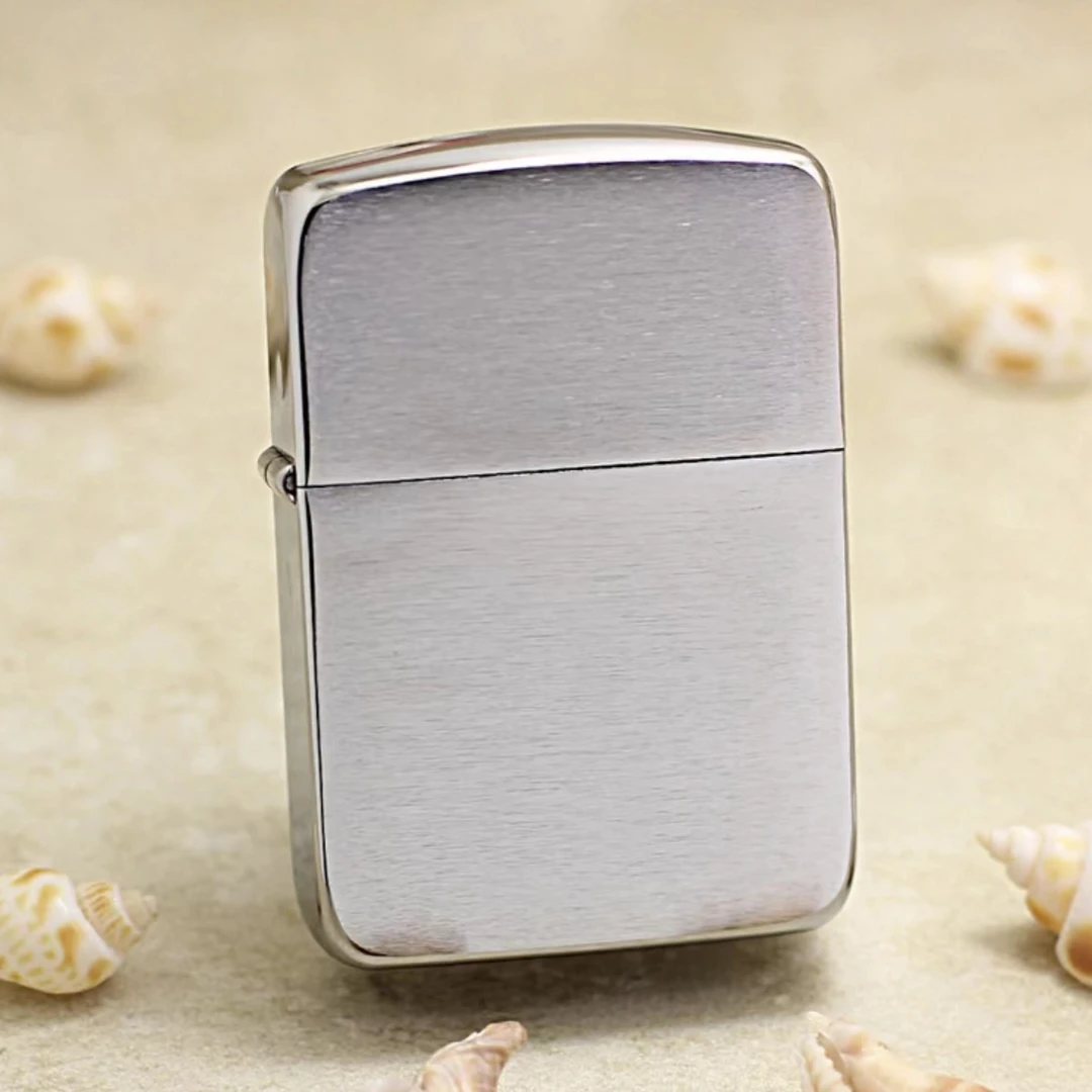 ZIPPO打火机 1941镀铬拉丝光板 经典男士防风银色 MBJ1