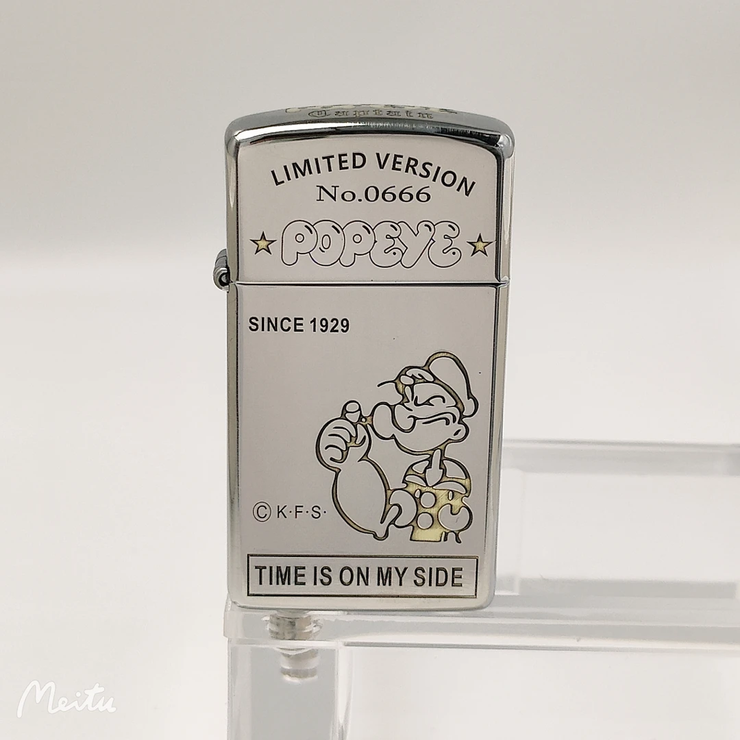 ZIPPO/打火机【大力水手】纤巧双色常规防风 DYJ1