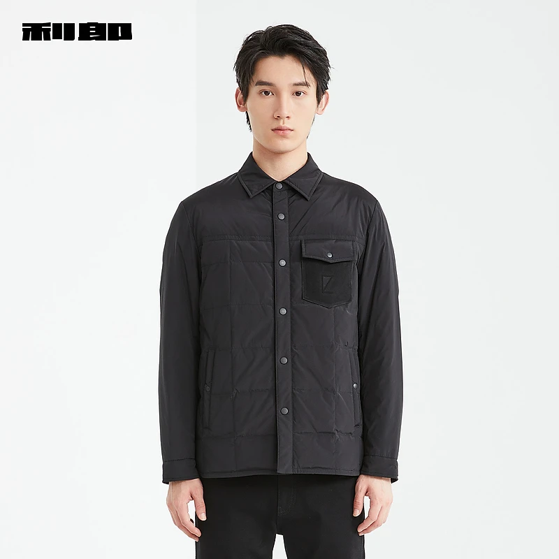 【商场同款】利郎男装羽绒服男士商务休闲冬季外套男士羽绒服