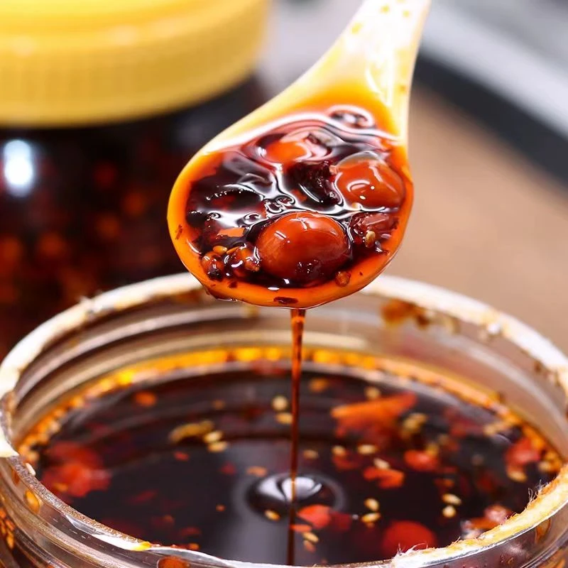 【贵州油辣椒】（小明）贵州特产油辣子罐装 蒜香油辣子